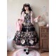 Miss Point Cat Rose Tea Open Front Deluxe Long One Piece(Reservation/Full Payment Without Shipping)